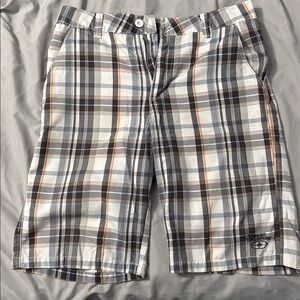 No Fear Plaid Shorts size 34